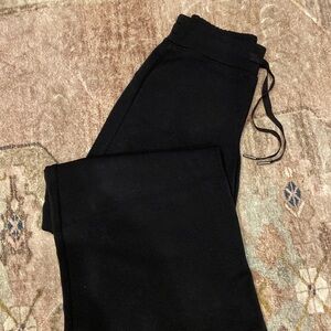 Spanx Air Essentials Wide Leg Black Pant Size XS Petite